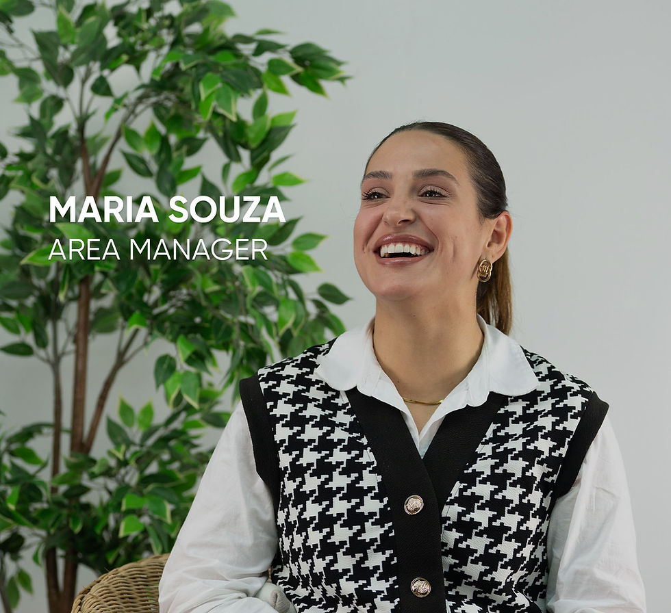 Maria Souza: coragem para recomeçar e crescer além fronteiras