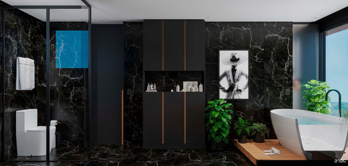 CASA ALTA VISTA Serra Gaúcha Condomínio Blumen Haus Nova Petrópolis Casa contemporânea 20 20 Arquitetura banheiro suíte hidro