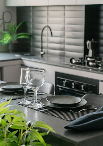 Vende-se apartamento mobiliado e completo no Condomínio Life Park Canoas – Imóvel decorado em Canoas à venda cozinha