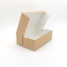 Cake Box, Food Box, Take-a-way Box, Brown Board, White Board
