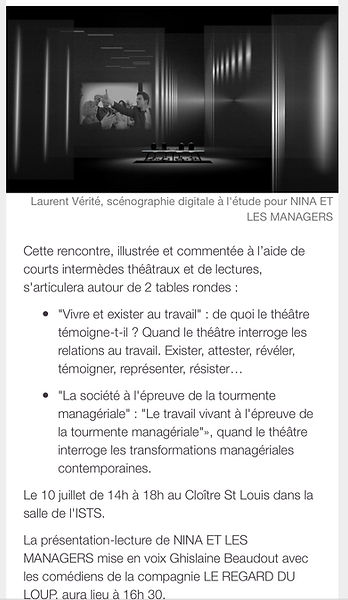 Laurent Vérité Création Installation Vidéo Art Numérique
