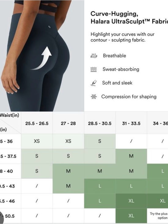 Halara UltraSculpt High Waisted Tummy Control Leggings Seamless Black Workout 