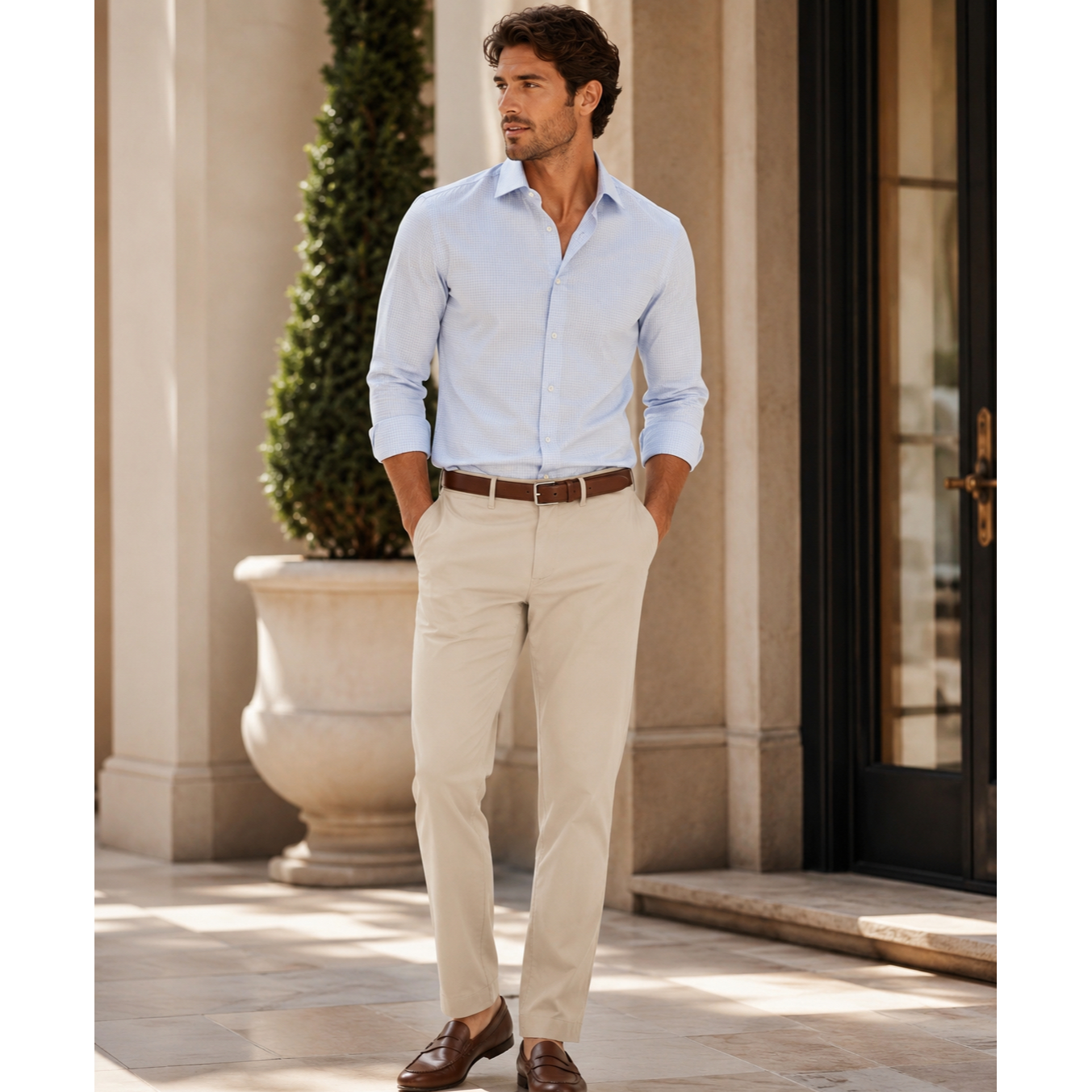 J.Crew Men’s Slim Flex Ultimate Performance Chino Pants Khaki 32x32