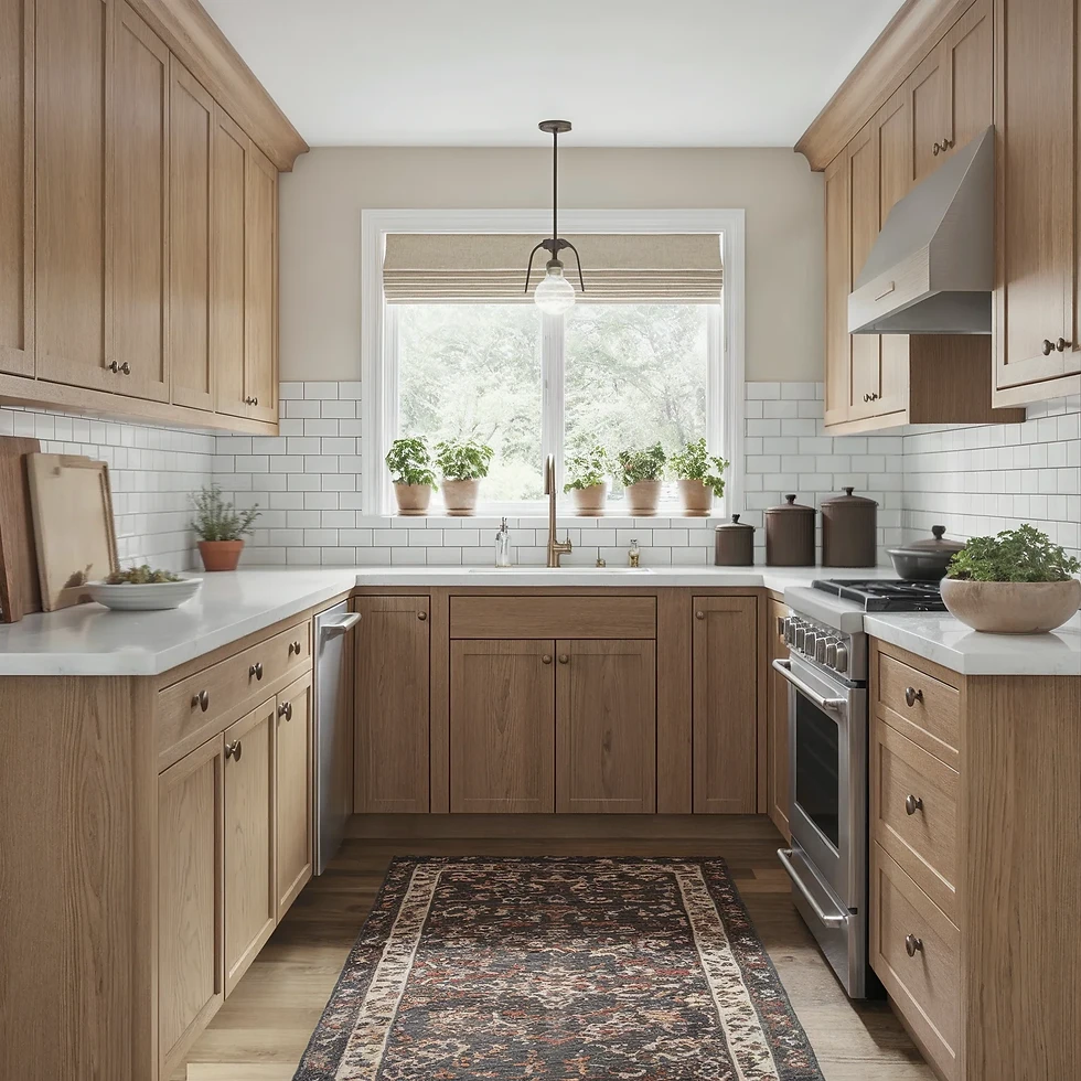 Thumbnail: Rustic Oak Kitchen