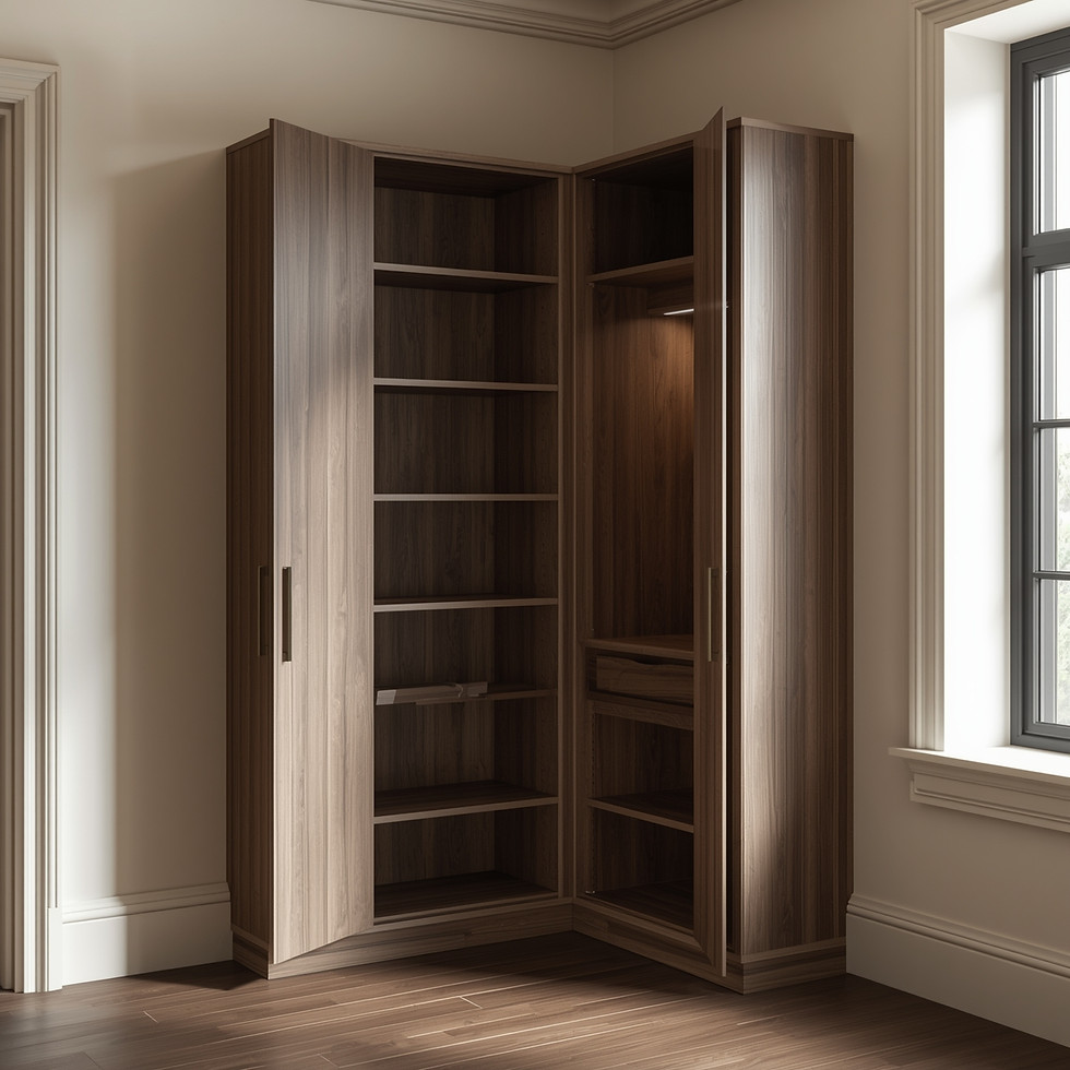 Thumbnail: Corner Storage Cupboard