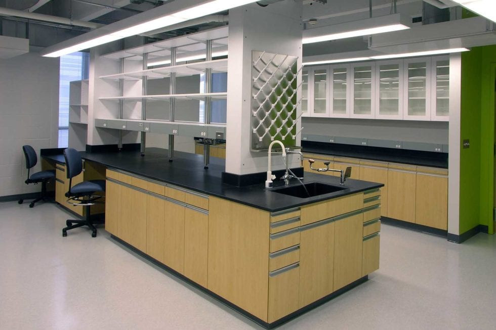 Thumbnail: Lab Counter Installation