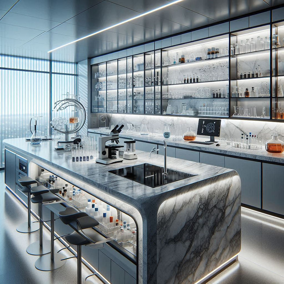Thumbnail: Lab Counter Installation