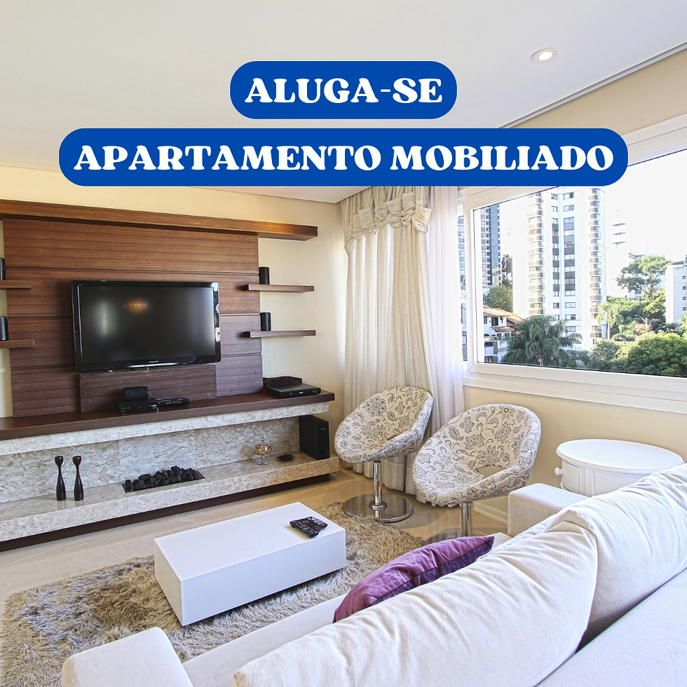 Vista interior de um imóvel fruto de locação imobiliária