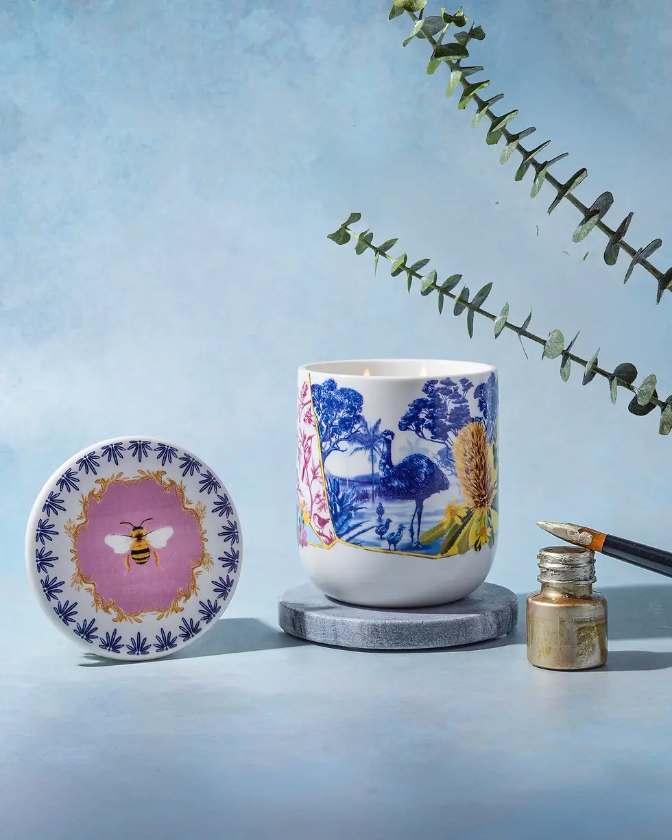 Thumbnail: Australian Candle Pieces of Poetry