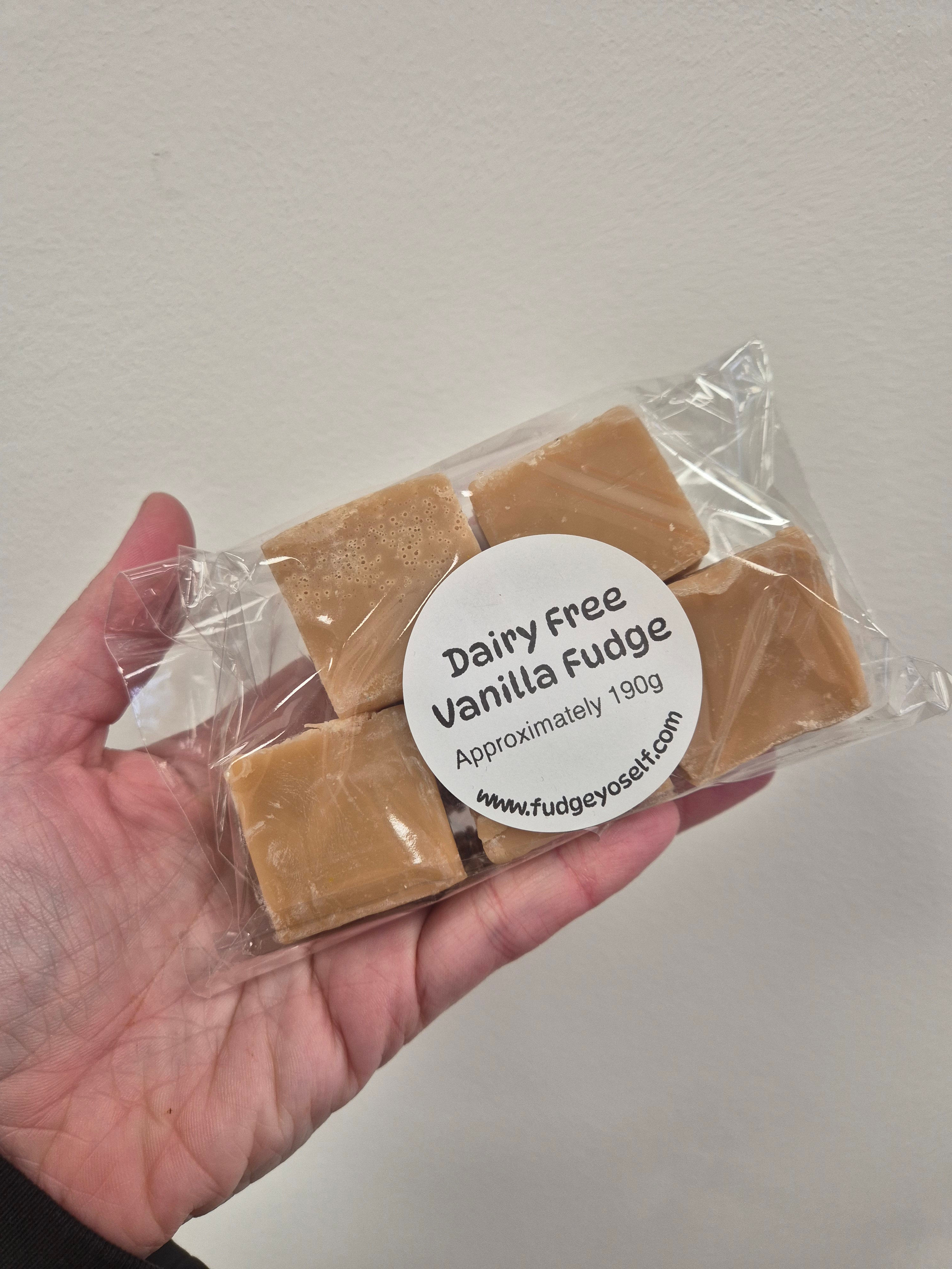 Dairy Free Vanilla Fudge 