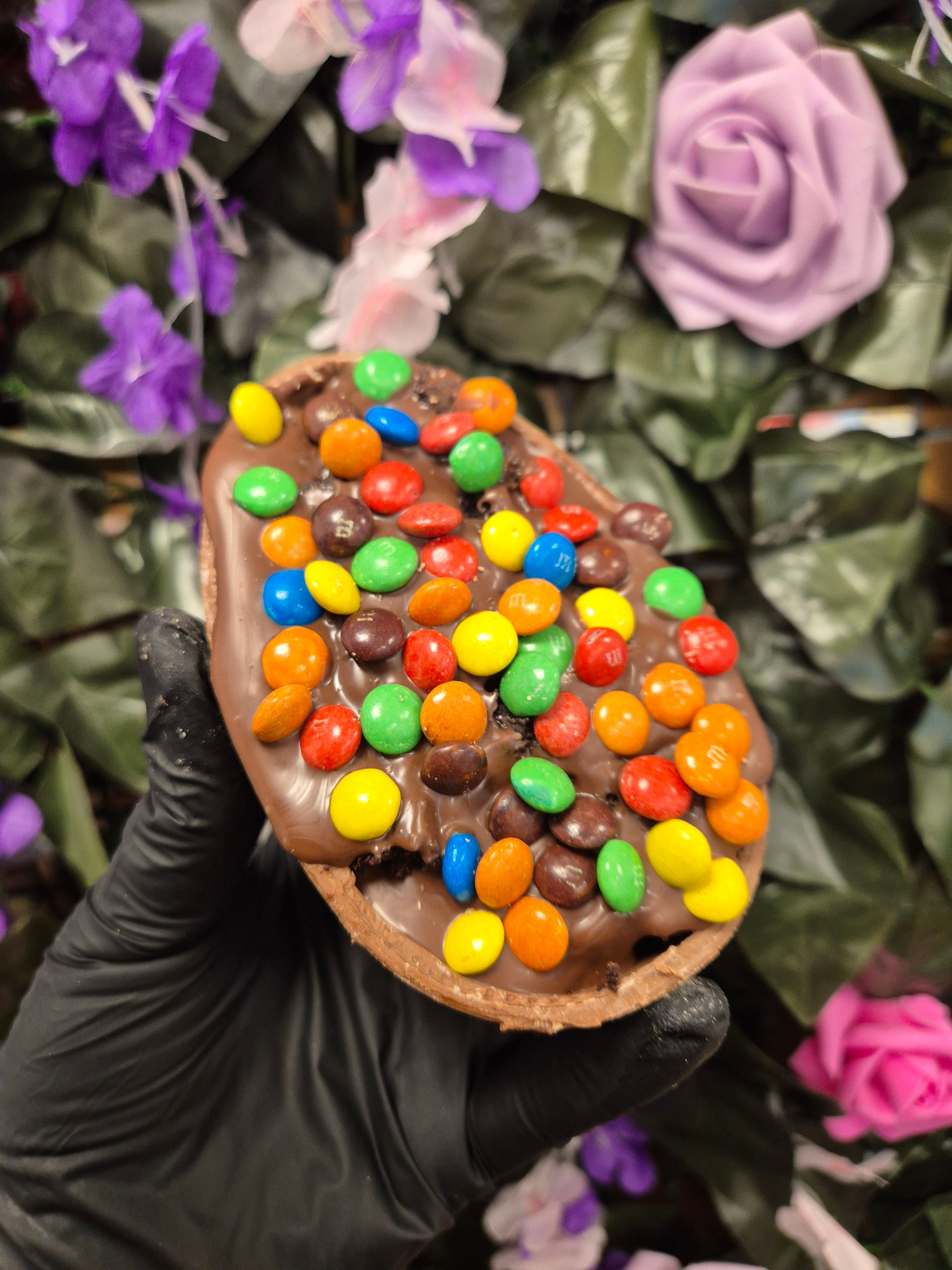 M&Ms Brownie Half Egg