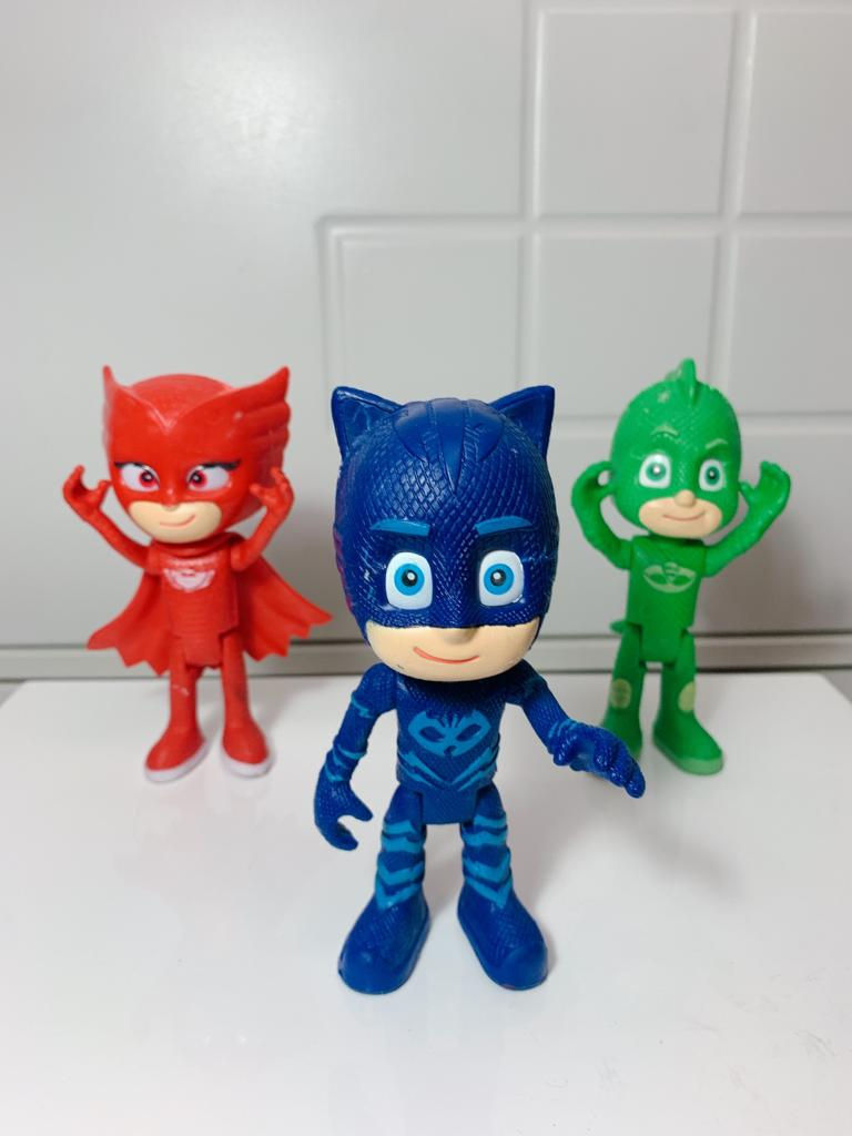 Mini Bonecos PJ MASKS