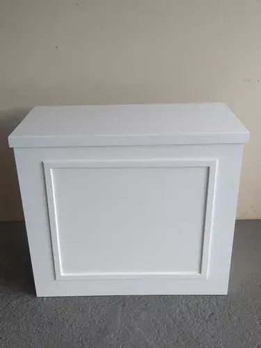 Mesa Branca Dobrável Boiserie