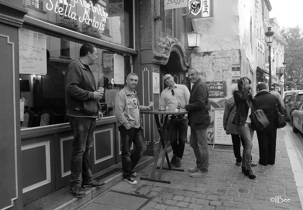 Bar visitors