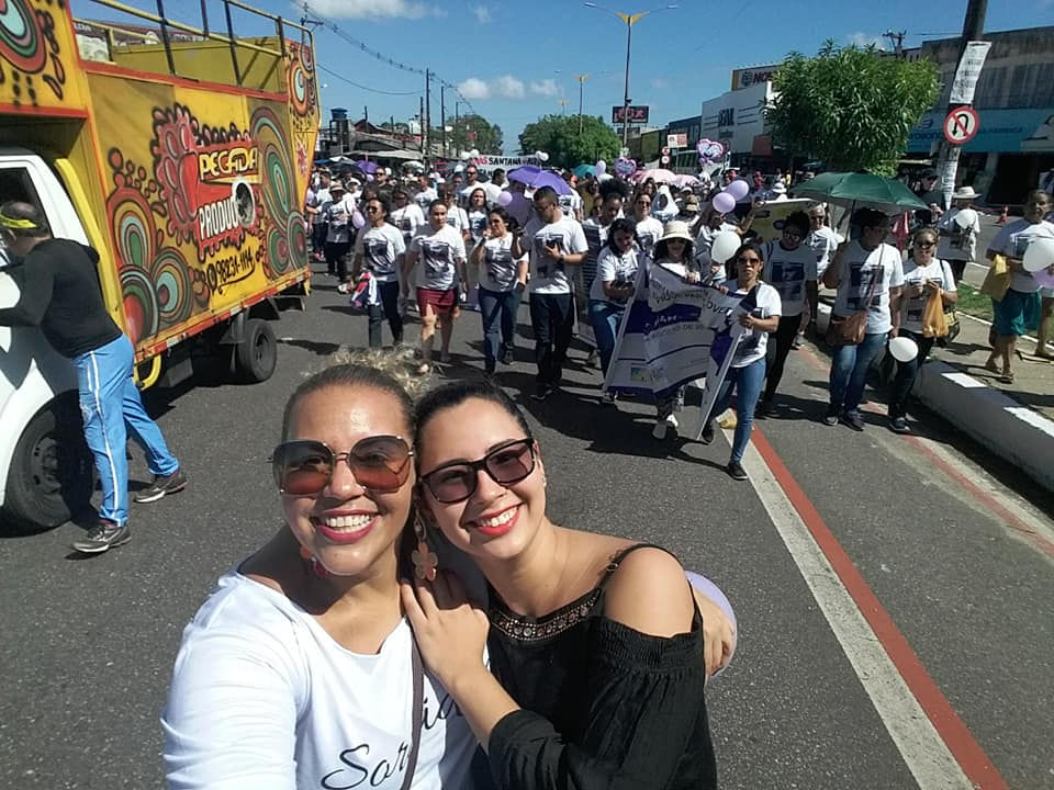 caminhada em alusão aos 13 anos da Lei M