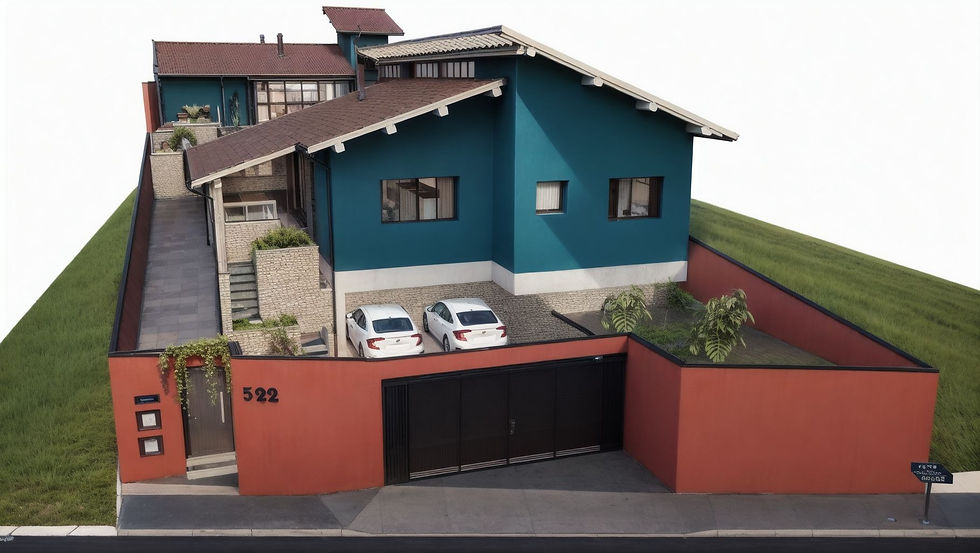 casa da Manu e Jú | Construção nova
