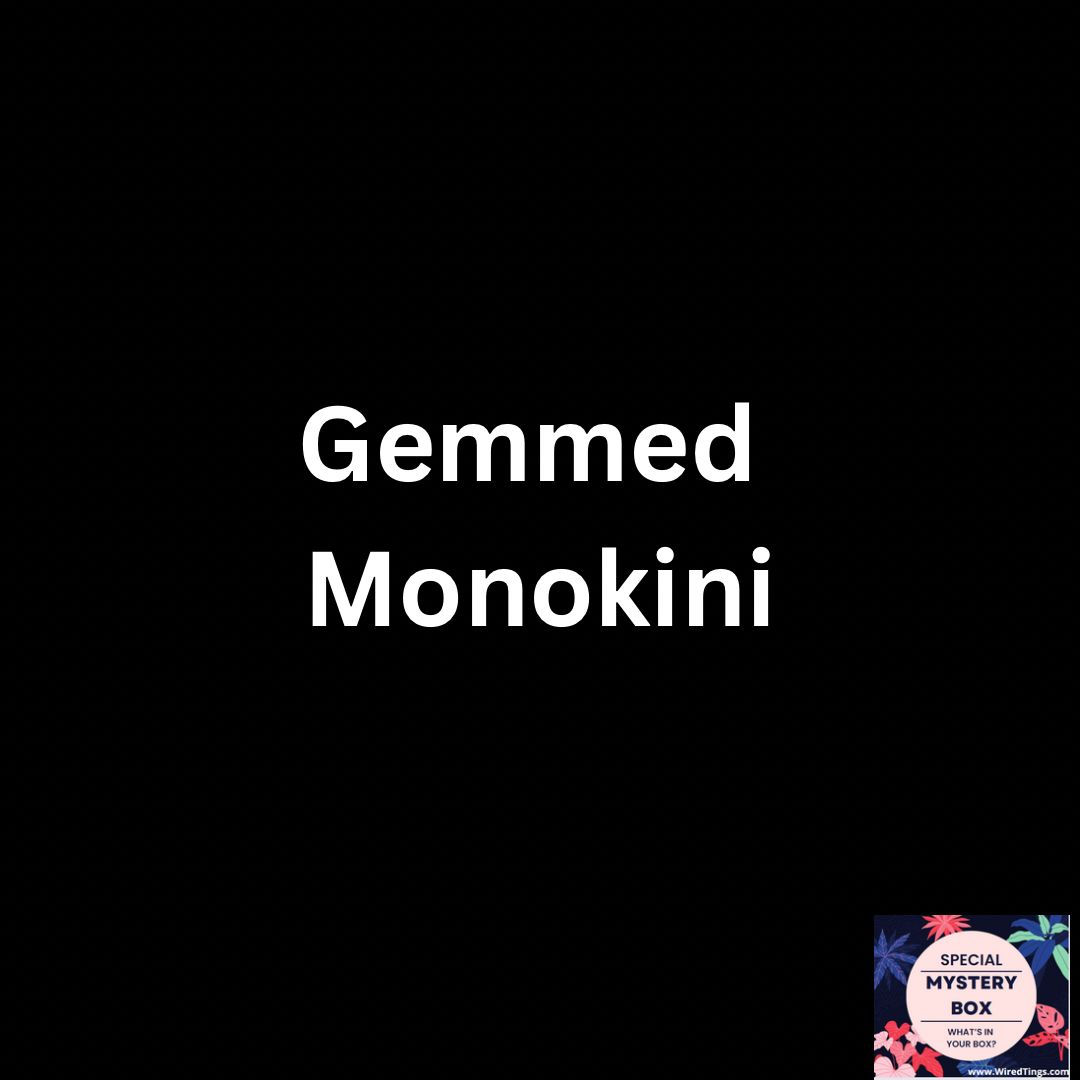 Mystery Box Gemmed Monokini