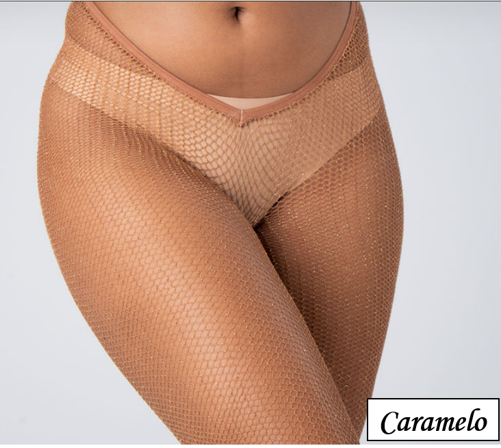 Thumbnail: V-Cut Fishnet Stockings