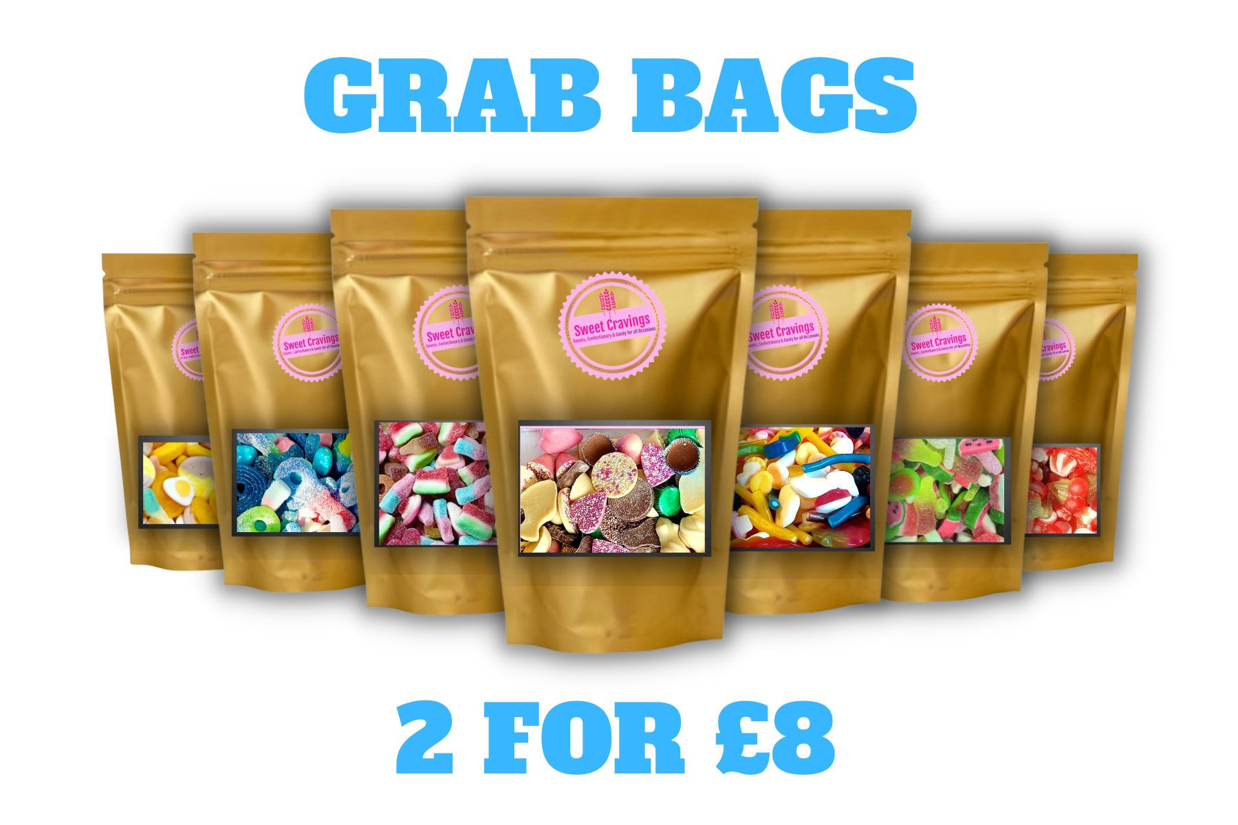Grab Bags 2 x 500g