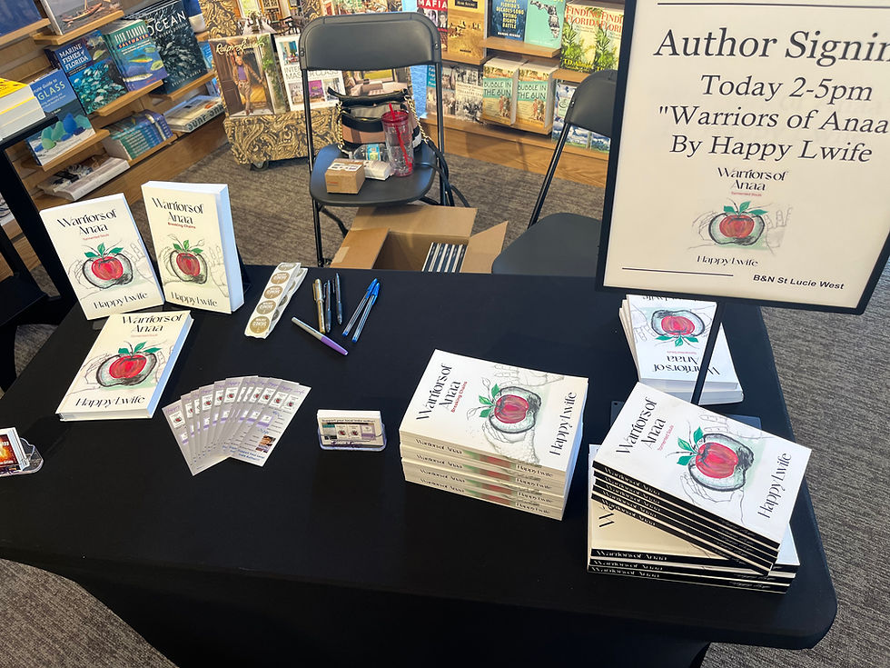 Barnes & Noble Book Signing Event for Happy Lwife