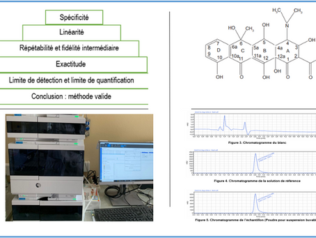 Validation d’une méthode d’identification et de dosage de l’oxytetracycline dans des médicaments à usage vétérinaire par CLHP-DAD