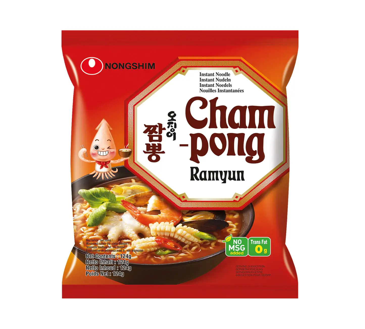 Nongshim Champong Ramyun 124g