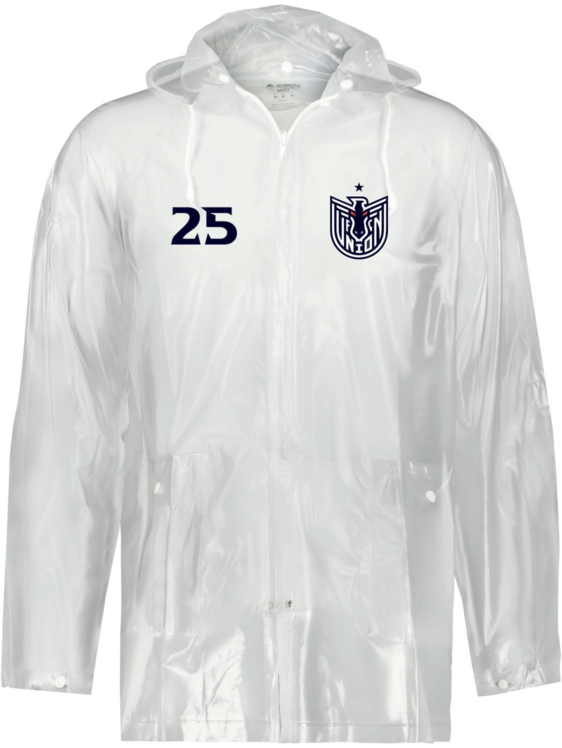 Ventilated Clear Rain Jacket