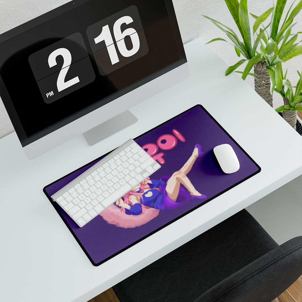 Thumbnail: Heo Yui Korean Logo Desk Mat