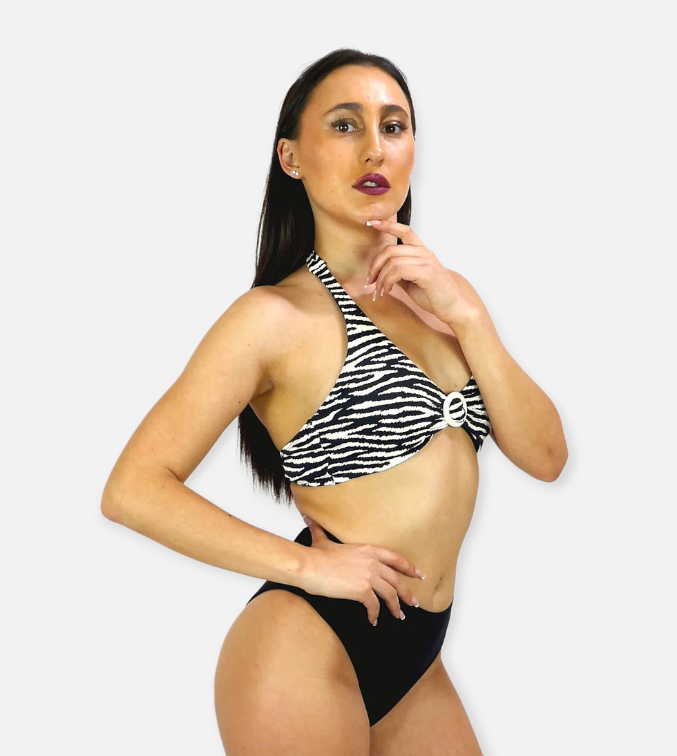 Thumbnail: Bikini midi Lunghezza con imbottitura e cerchietto
