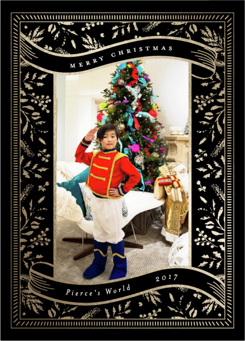 2017 Christmas Card from Pierce's World