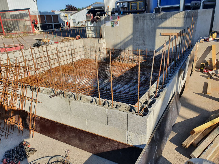 construction du support