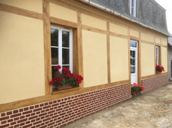 Rénovation d'une façade longère