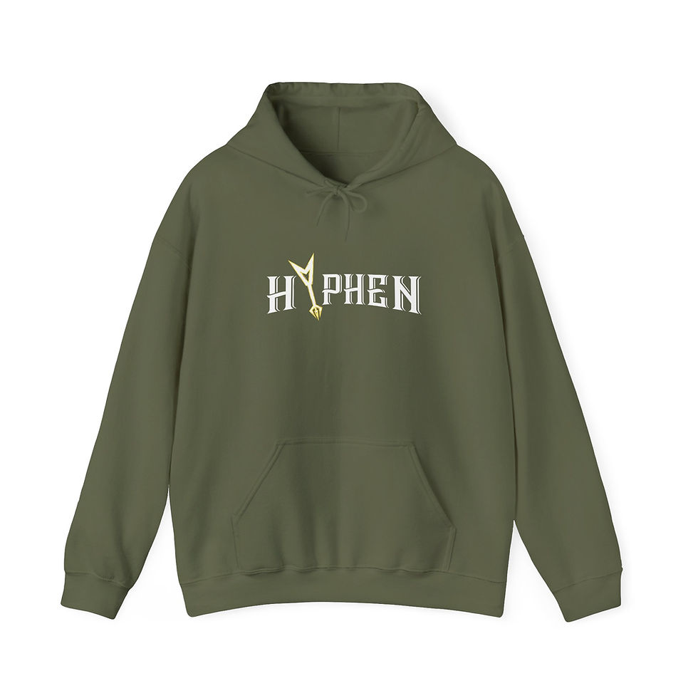 Thumbnail: Hooded Sweat Shirt Unisex Hoody Classic Hyphen Logo