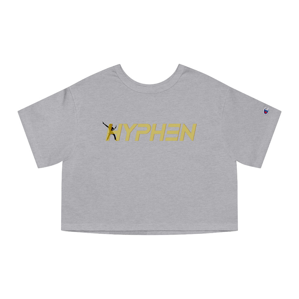 Thumbnail: Modern Hyphen Logo Crop Top Tee