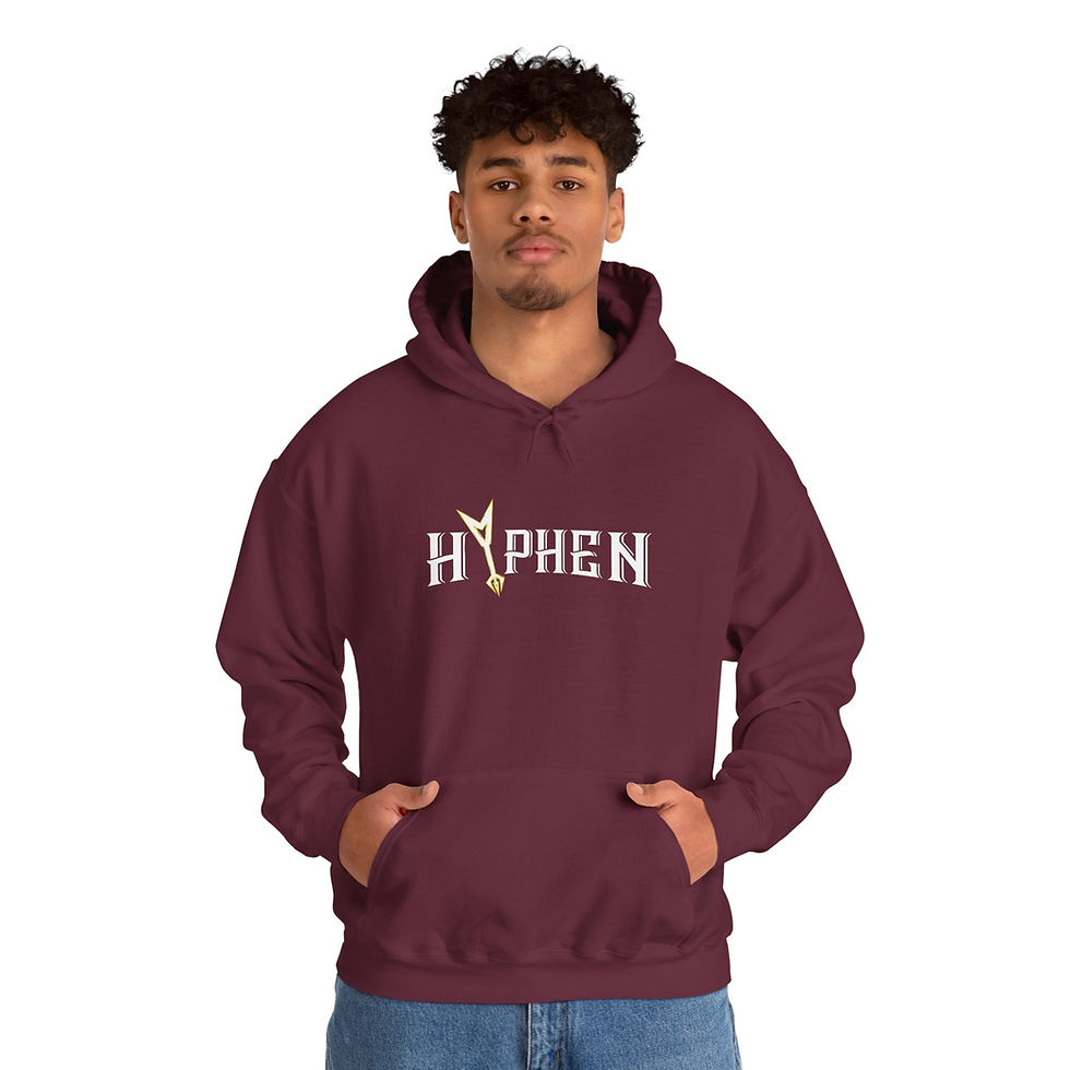 Thumbnail: Hooded Sweat Shirt Unisex Hoody Classic Hyphen Logo