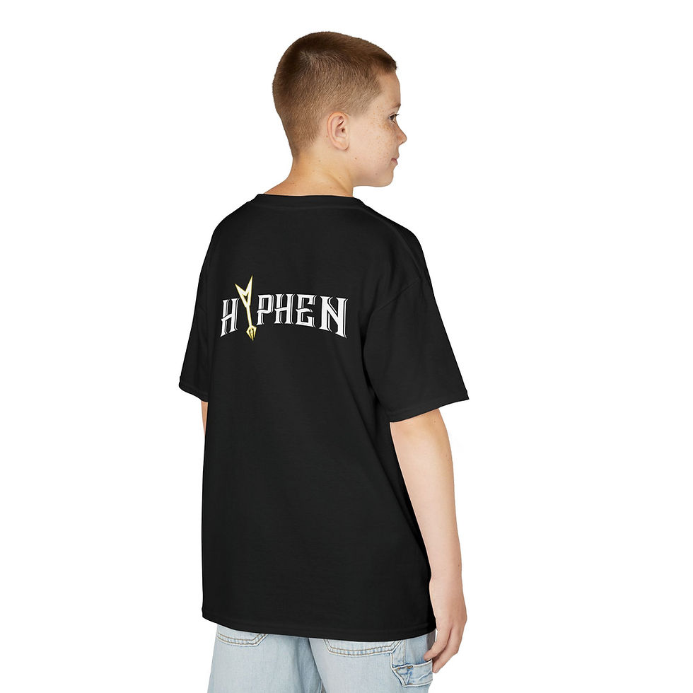 Thumbnail:  Kids Cotton™ T Shirt Unisex Hyphen Dance with Me Artwork & Logo