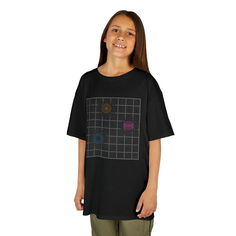 Thumbnail: Never Give Up Artwork & Logo Kids Cotton™ T Shirt Unisex 