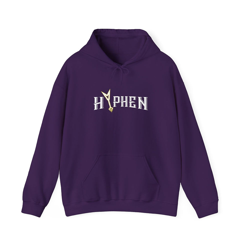Thumbnail: Hooded Sweat Shirt Unisex Hoody Classic Hyphen Logo
