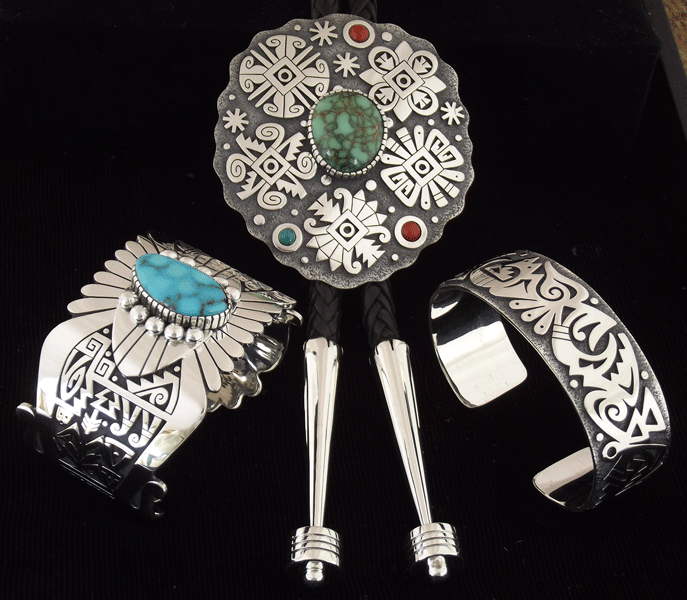 HOPI Gary & Elsie Yoyokie sterling ターコイズ アクセサリー