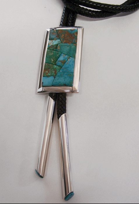 Michael Garcia - Blue Gem Turquoise Bolo