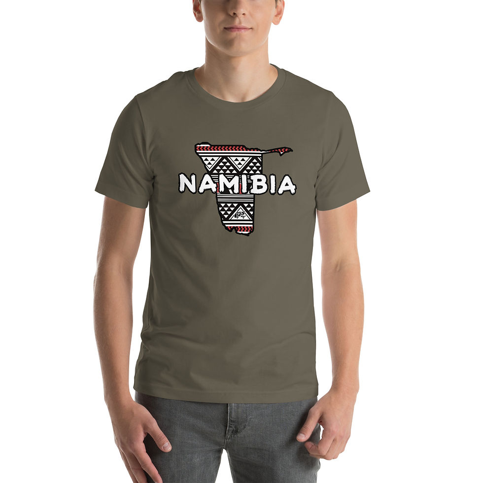 Thumbnail: Afro Pattern Unisex t-shirt