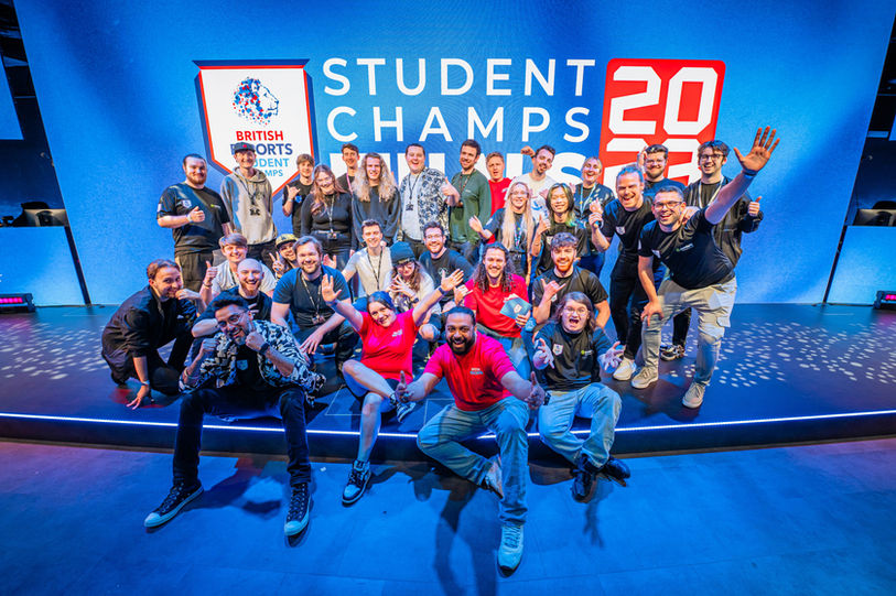 Production Team for British Esports Student Champs 2023