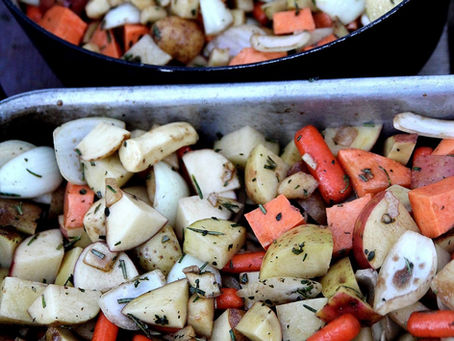 Glazed Roasted Veggies 