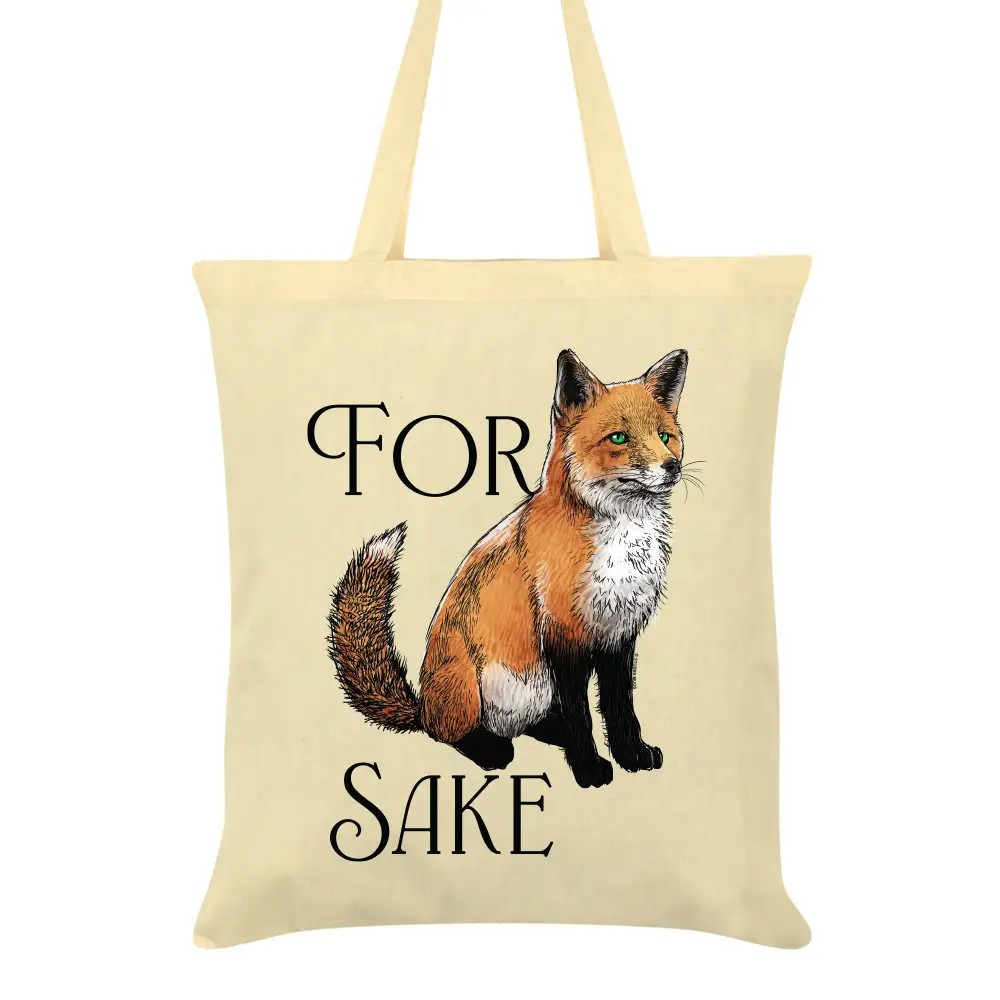 For Fox Sake Tote Bag