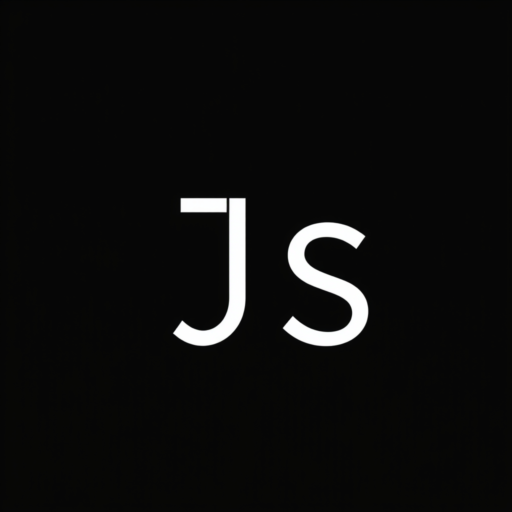 Create an Image with JS initials - Keep it Simple with background as Black and keep initia