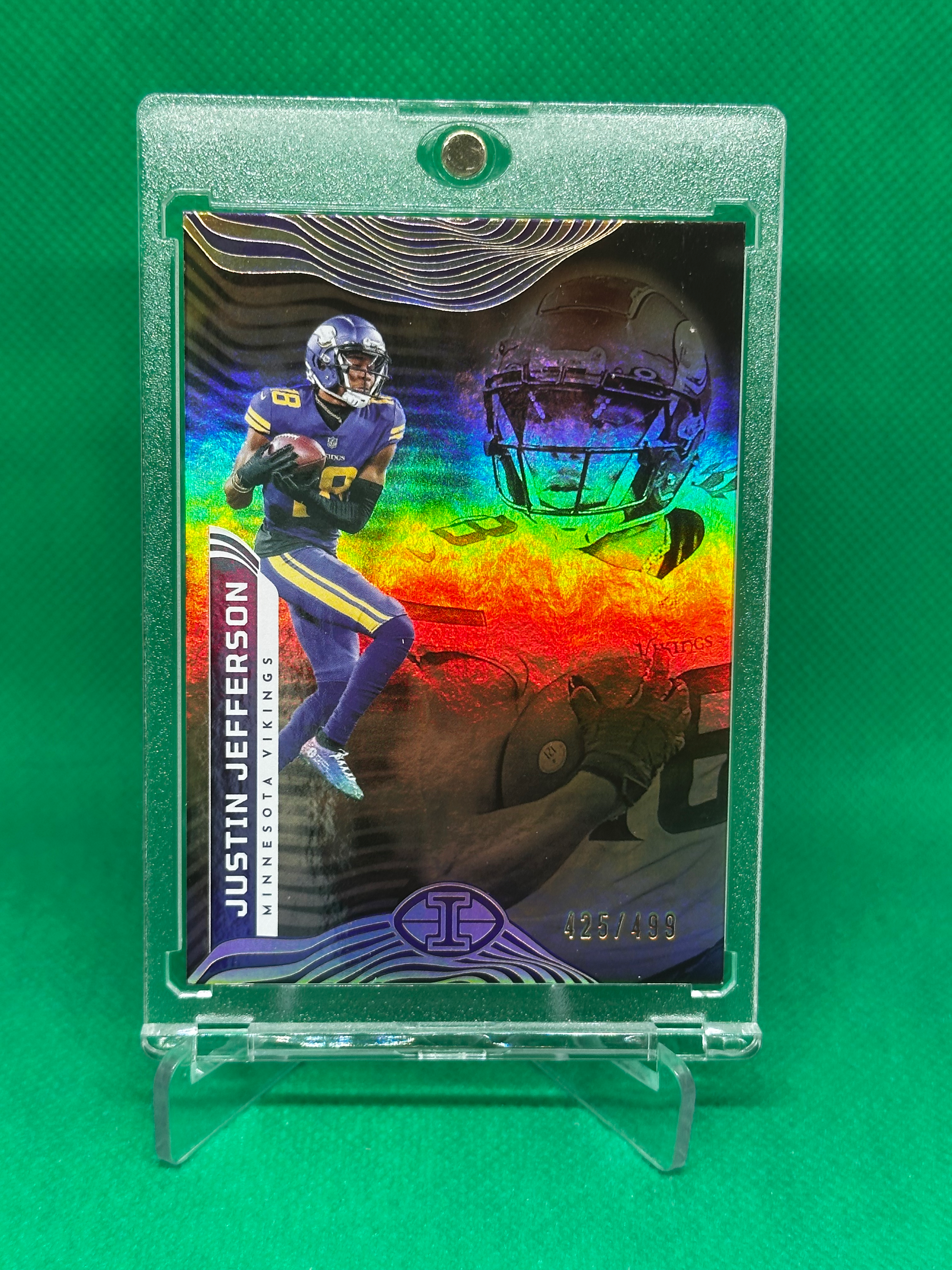 2022 Panini Illusions Justin jefferson (Numbered)