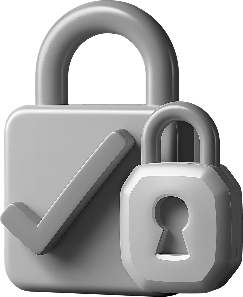 3d-icon-lock-with-check-mark-blue-background 1