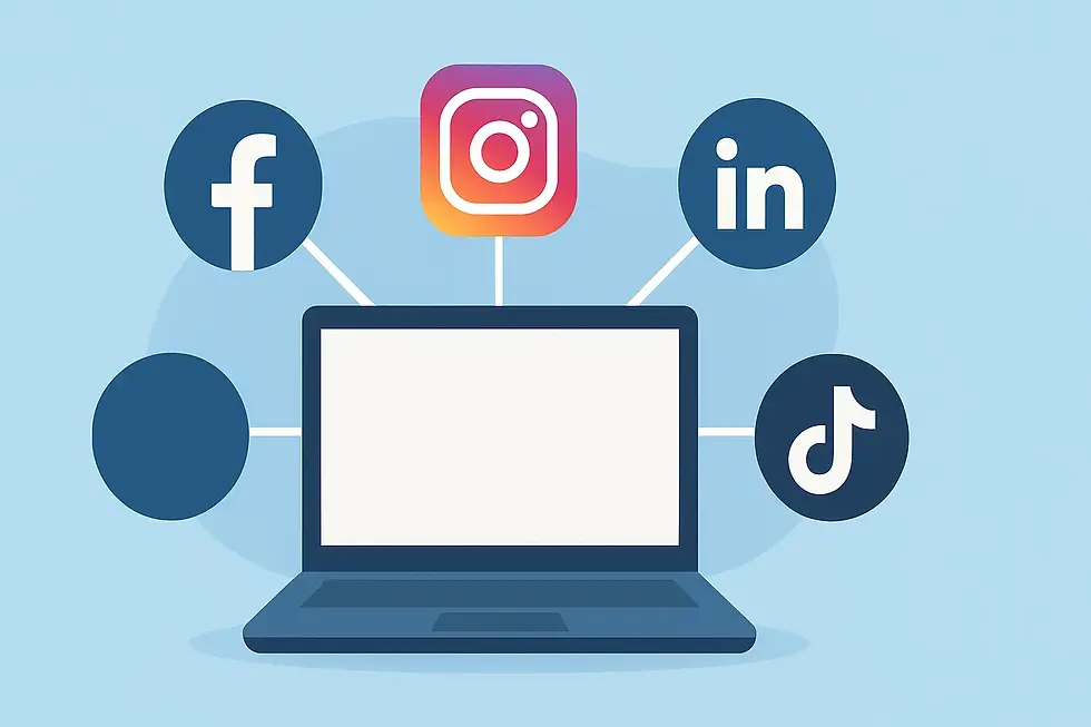 choix des canaux communication réseaux sociaux entreprise Facebook Instagram LinkedIn TikTok