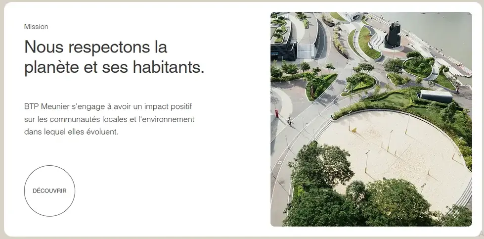 Site web de l'agence marketing