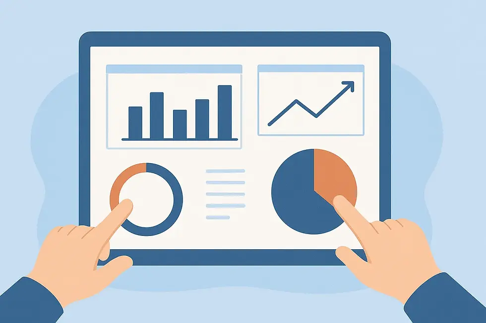 suivi KPIs communication entreprise avec tableau de bord analytique et indicateurs de performance
